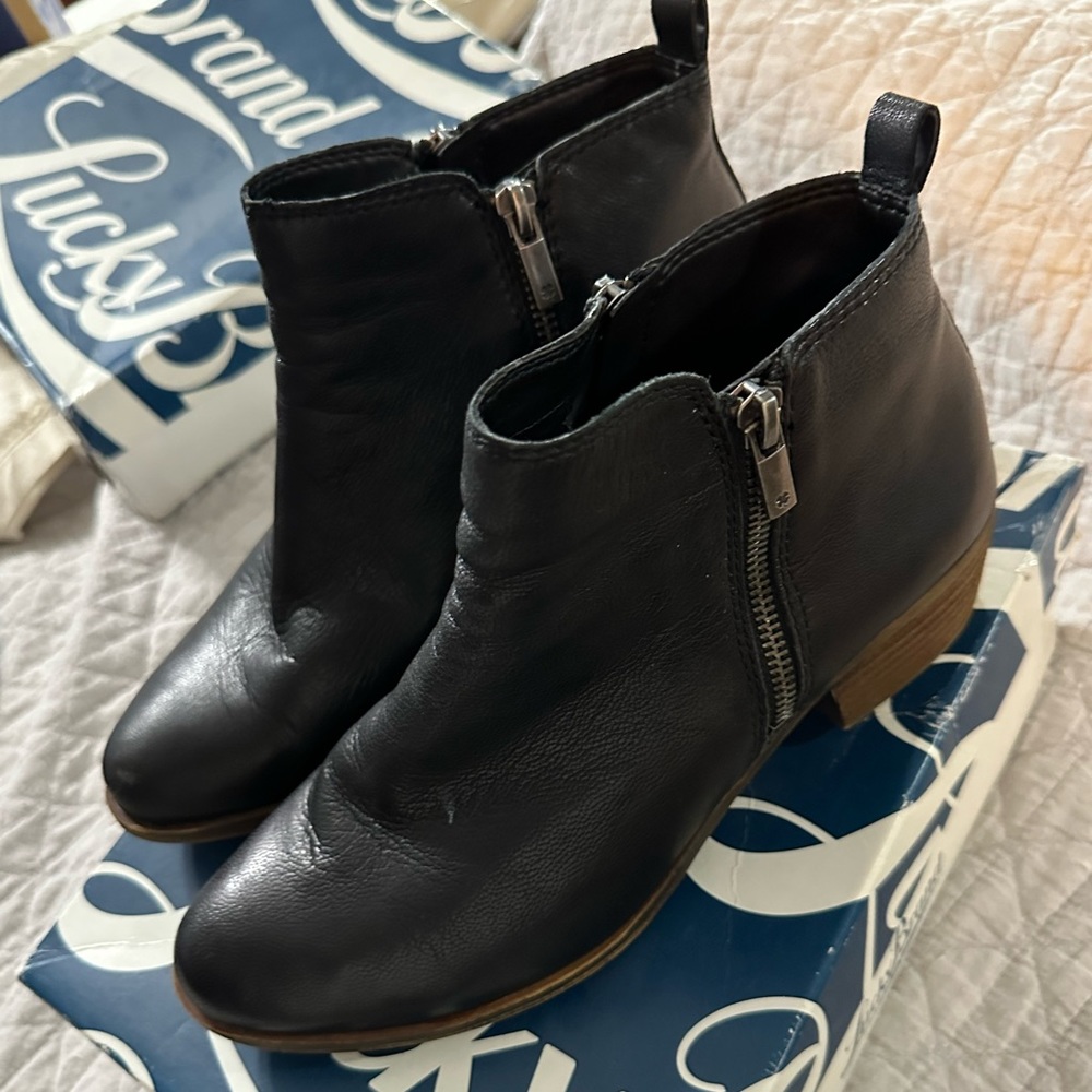 Women’s Lucky Brand's Basel booties Black Size 10
